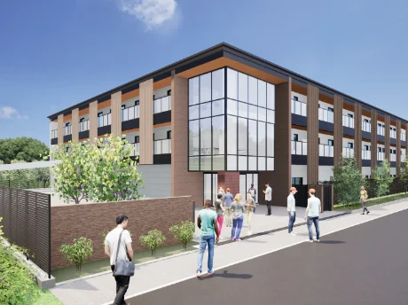 大学国際寮の建設