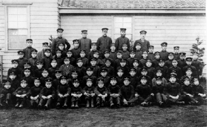 成蹊中学校　第1回入学生（1914年）