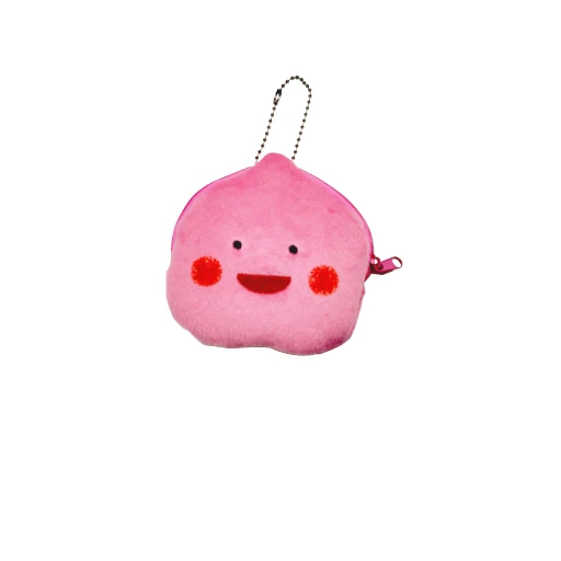 ピーチくんぬいぐるみポーチ