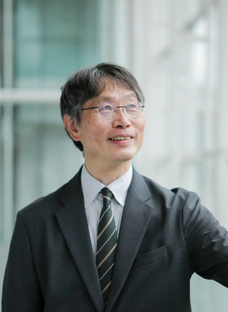 国際共創学部 学部長　藤原 均教授の写真