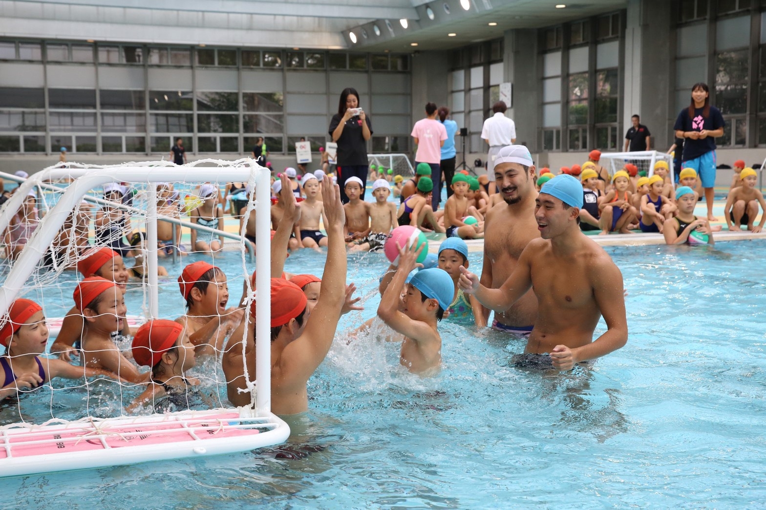 体育会水泳部が Sports For All 水球 に参加しました News Topics 成蹊大学